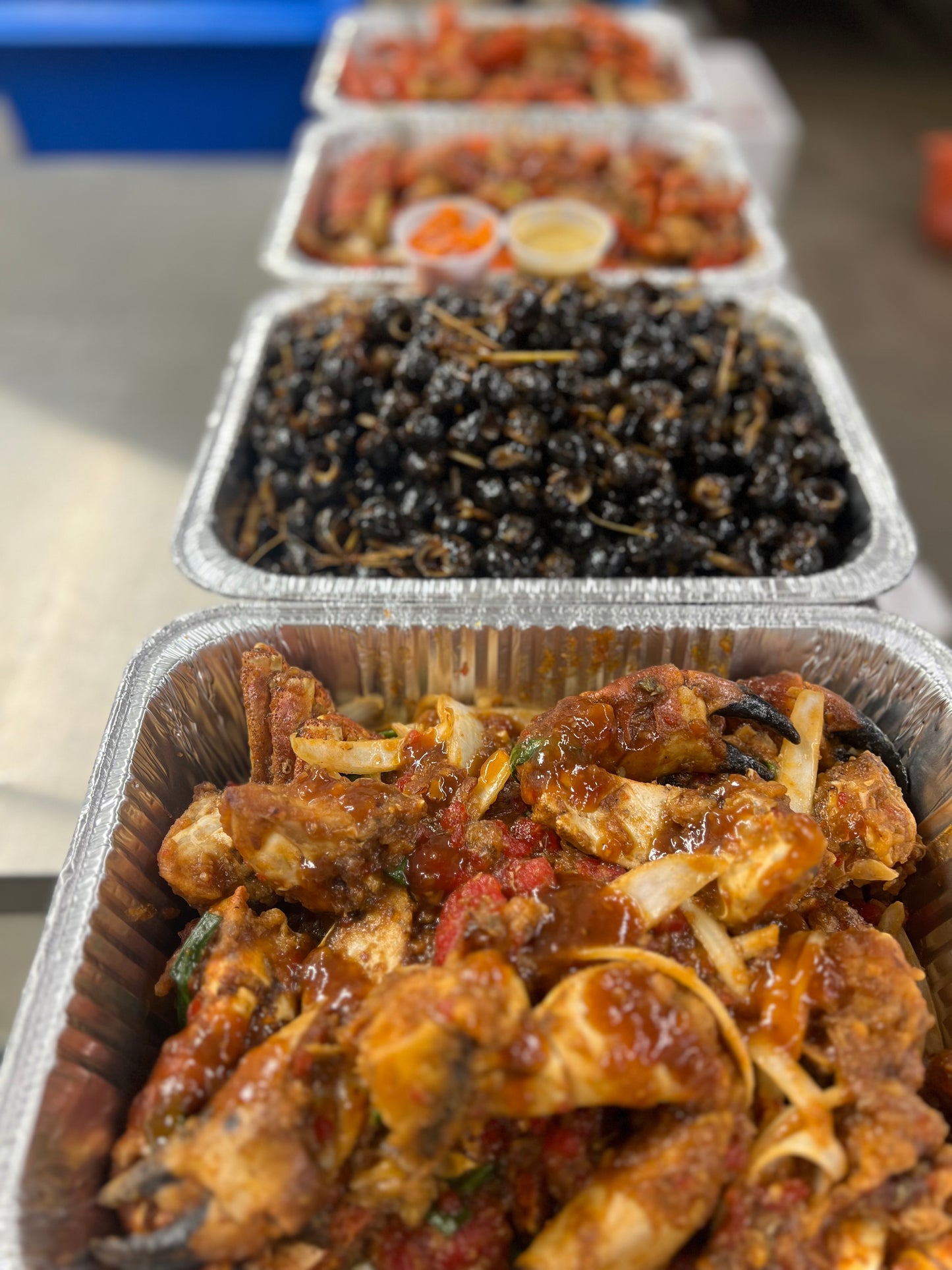 Asian-style Stir-fried Seafood