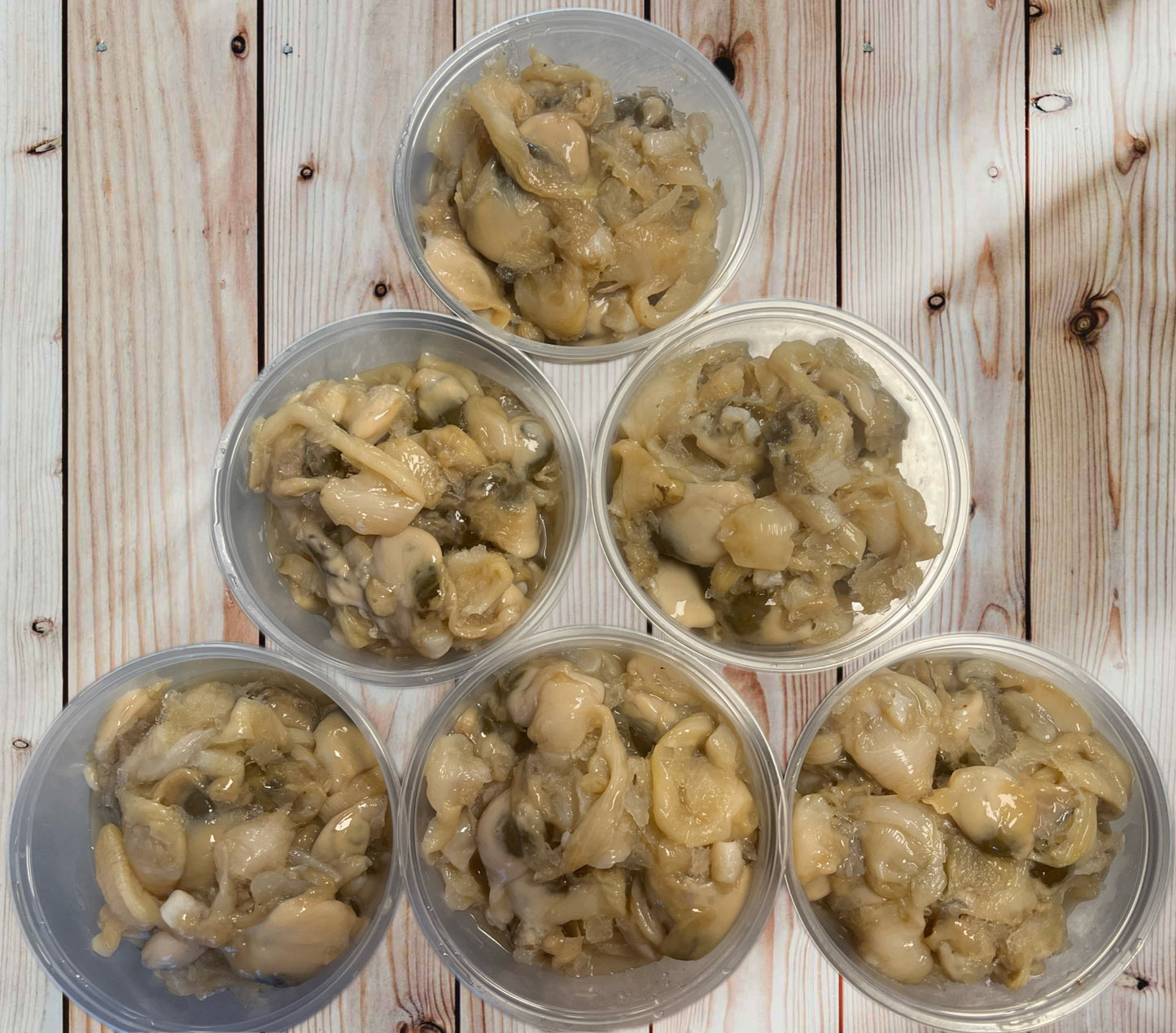 Frozen Shucked Softshell Clams - Whole Belly - Thịt Nghêu bóc sẵn đông lạnh