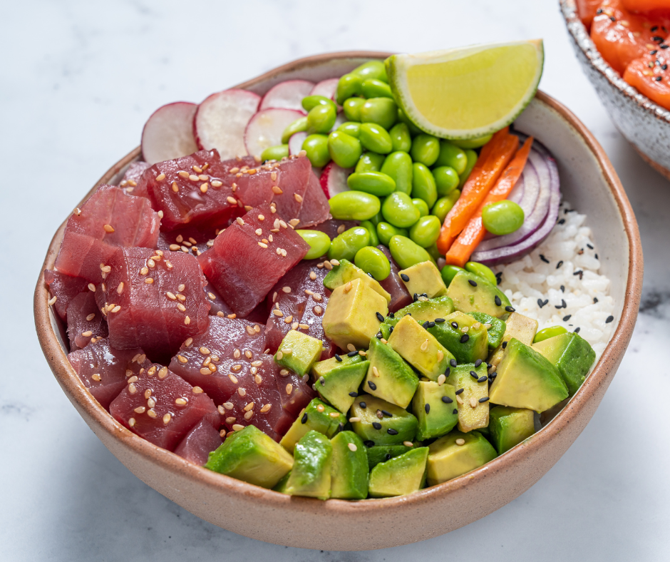 Tuna Poke Cubes - Wild Caught Sushi Grade Tuna