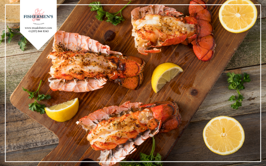 baked lobster tail