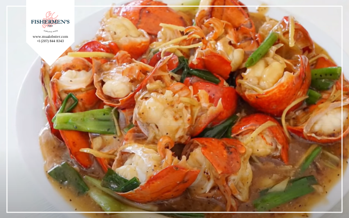 How To Make Stir Fried Lobster With Scallion And Ginger?