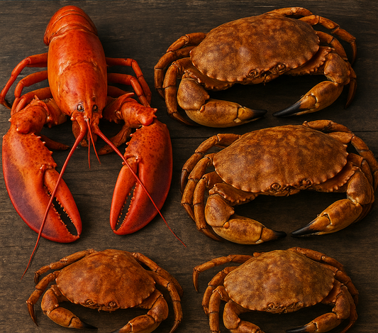BUY 15 lb Live Maine Lobsters | Get FREE 5 lb Live Jonah crabs