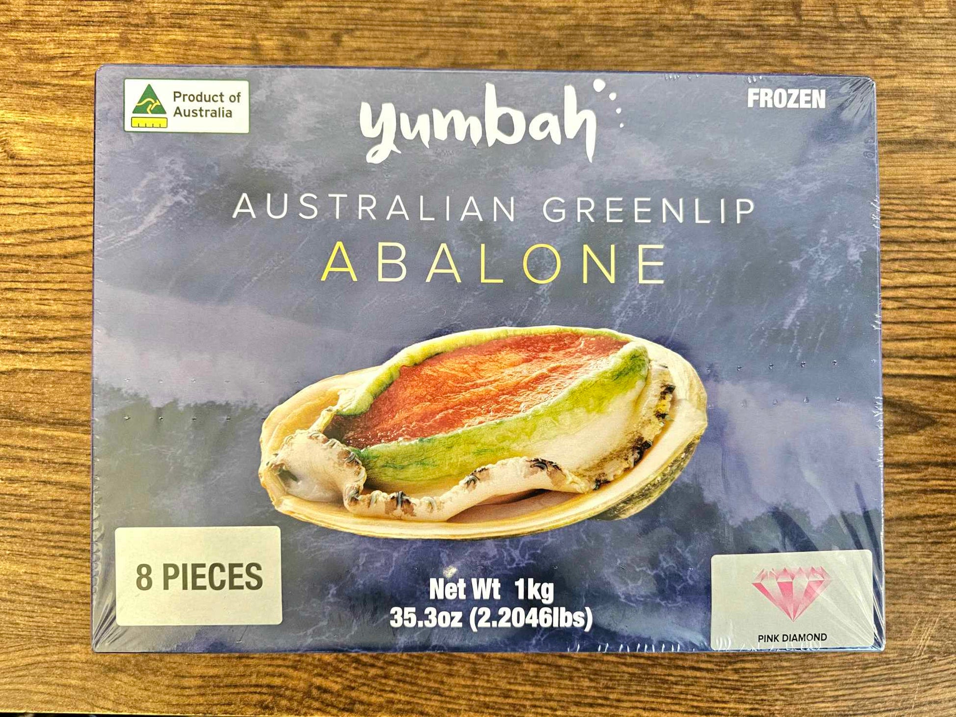 Frozen Australian Greenlip Abalones (Bào ngư Úc đông lạnh)