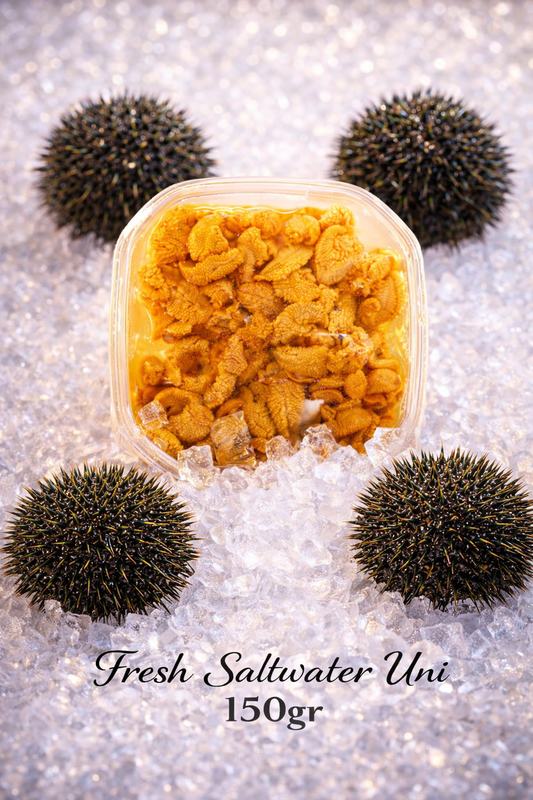 Fresh Saltwater Uni (No Preservatives)- 150gr box