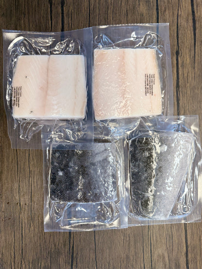 Premium Black Cod – 8 oz Vacuum-Sealed Fillet | Wild-Caught
