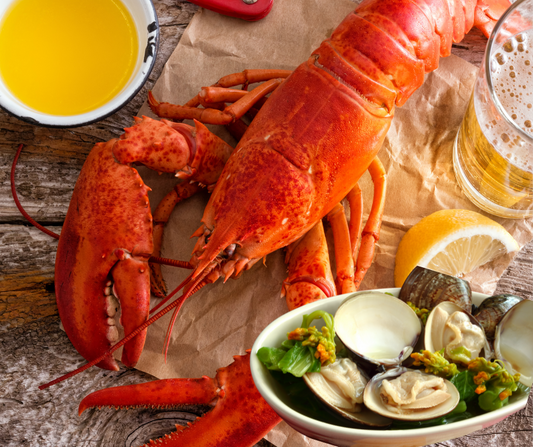Lobster & Top Neck Clams