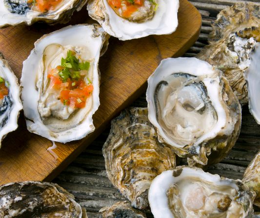 Live Fresh Select Oysters (4-5 inches) - Perfect for Grilling or Raw