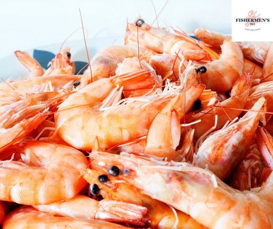 Frozen famous Greenland Prawn