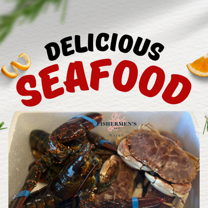 Combo Maine lobsters & Jonah crabs