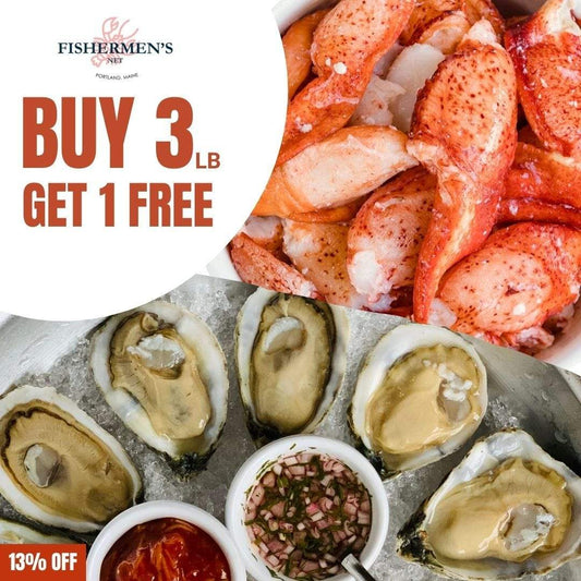 Buy 3 lb Lobster Meat | Get 1 Dozen Of Oyster FREE