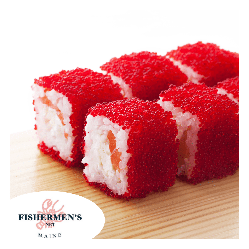 Red Tobiko Sushi Caviar